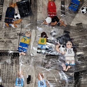 Soccer Minifigure Blind Bag Set - Multicolor Football Players